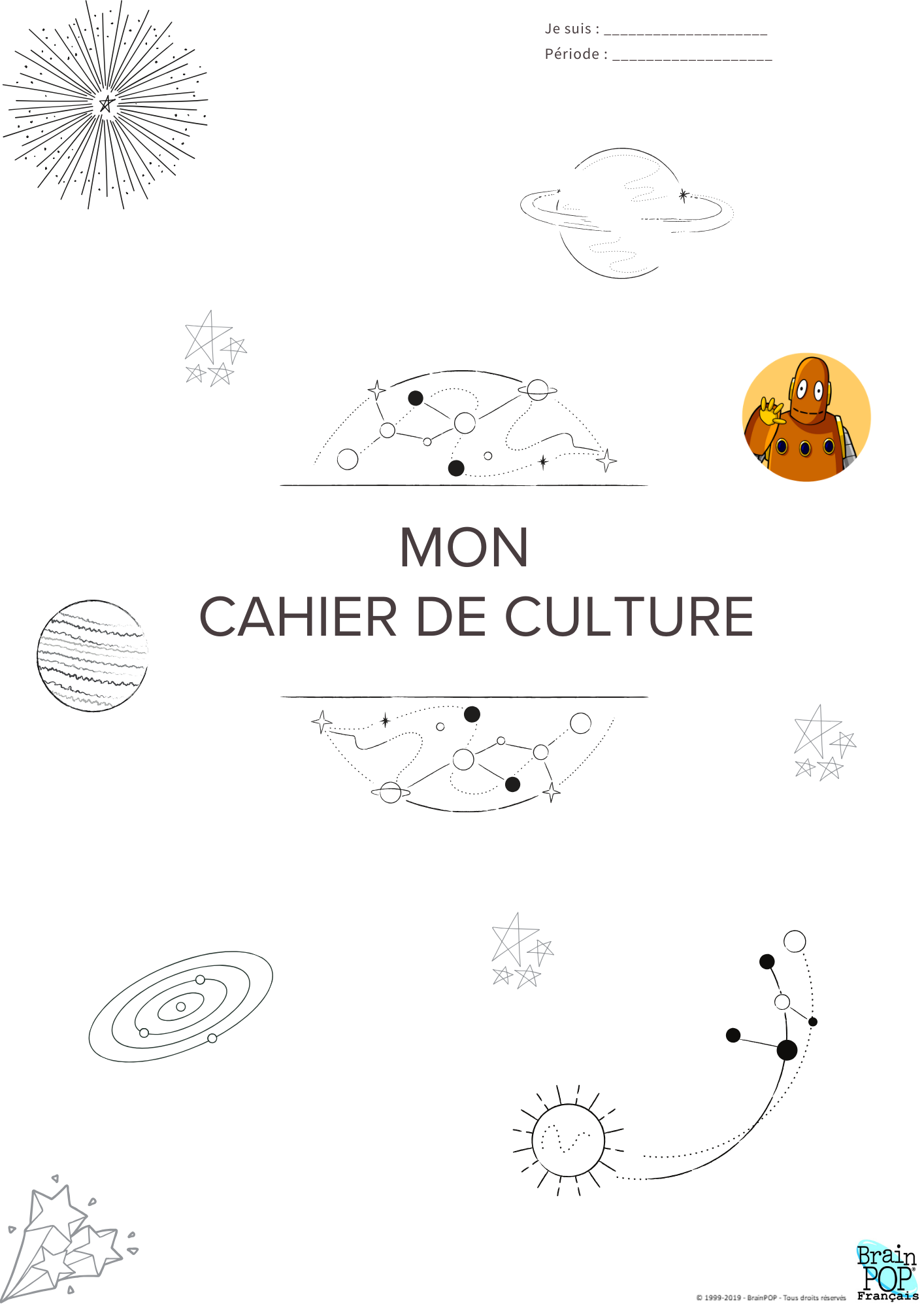 Page De Garde Cahier Culturel Cycle 3 Printables | enseignants
